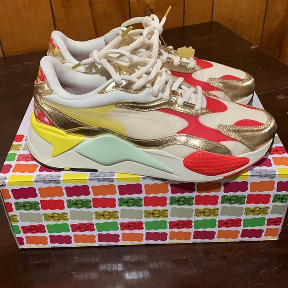 Haribo pumas LIMITED EDITION!!!!!! Men size 11 1/2 - Picture 4 of 5
